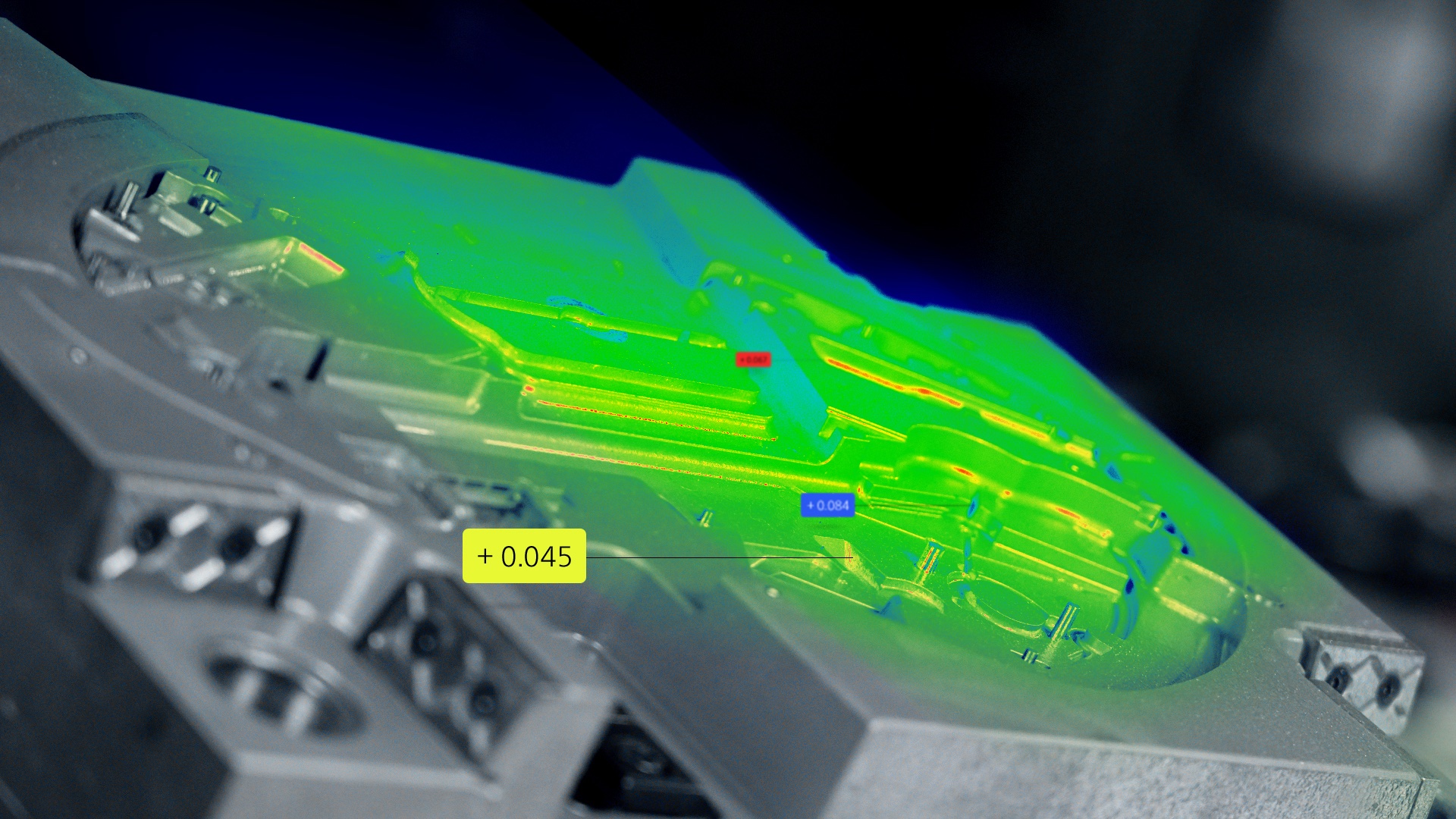 ZEISS REVERSE ENGINEERING การแก้ไขเครื่องมือ การฉีดขึ้นรูป