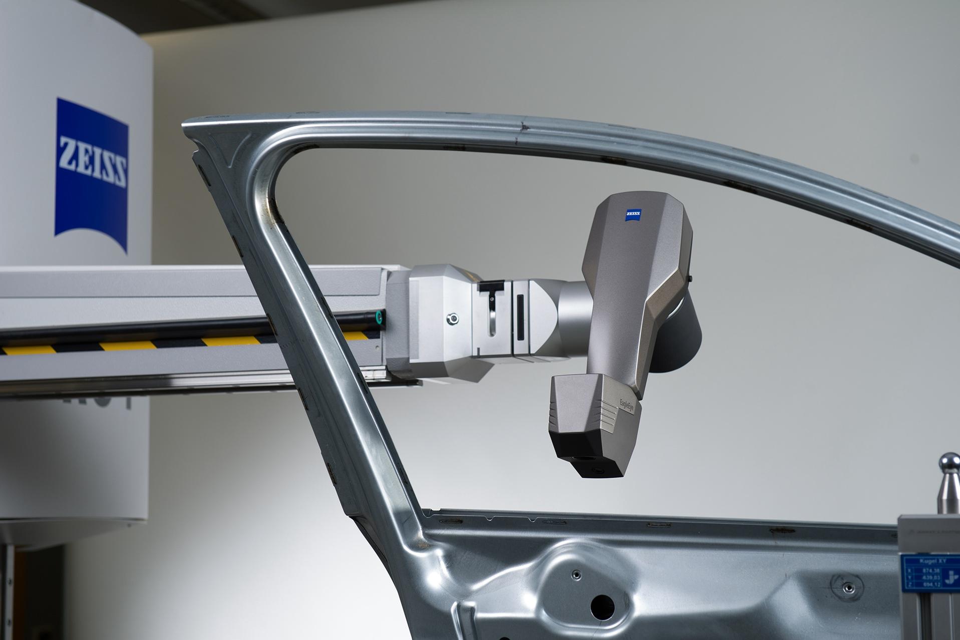  ZEISS EagleEye navigator ในระหว่างการวัด
