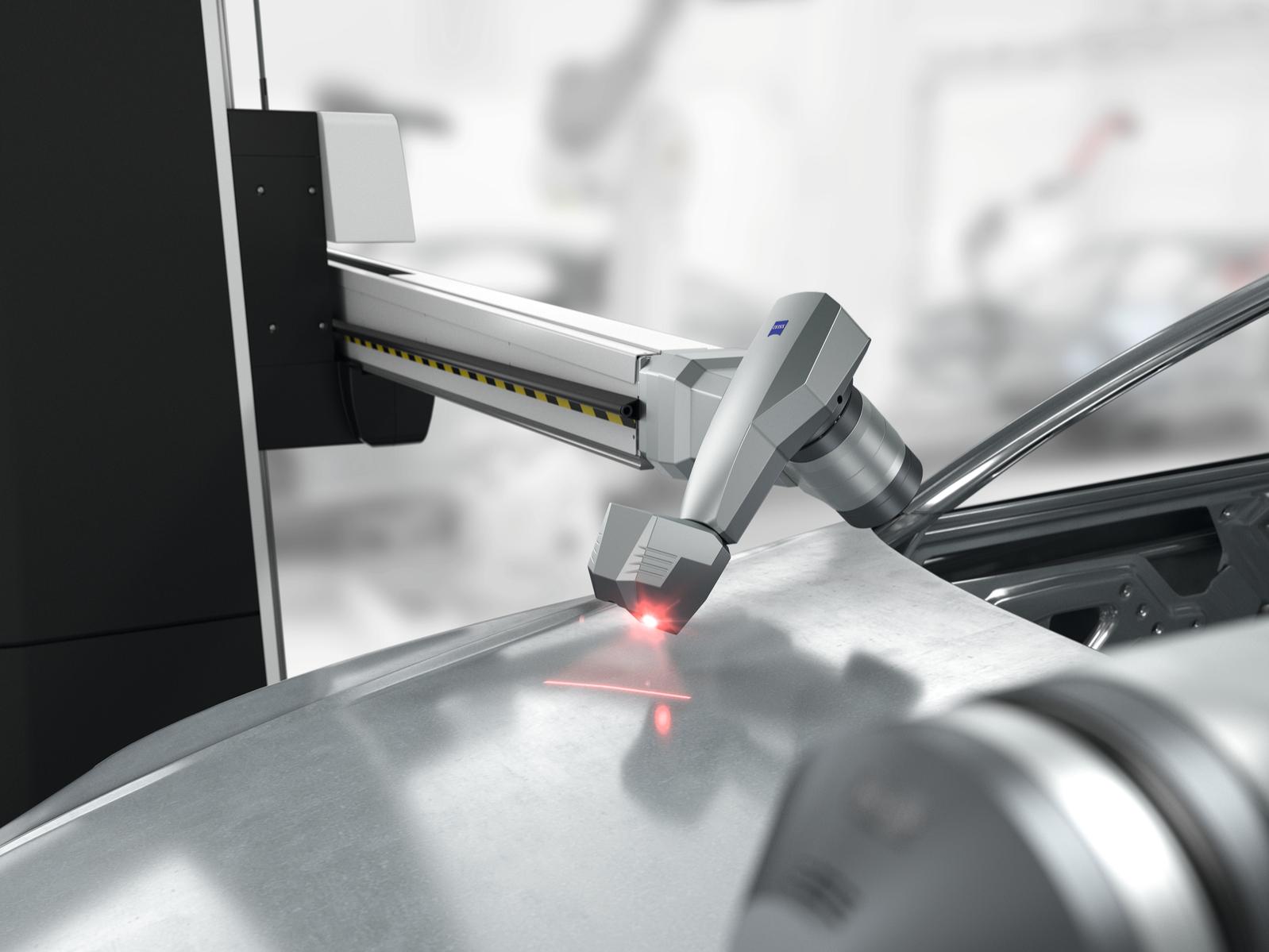  ZEISS EagleEye navigator ในระหว่างการวัด