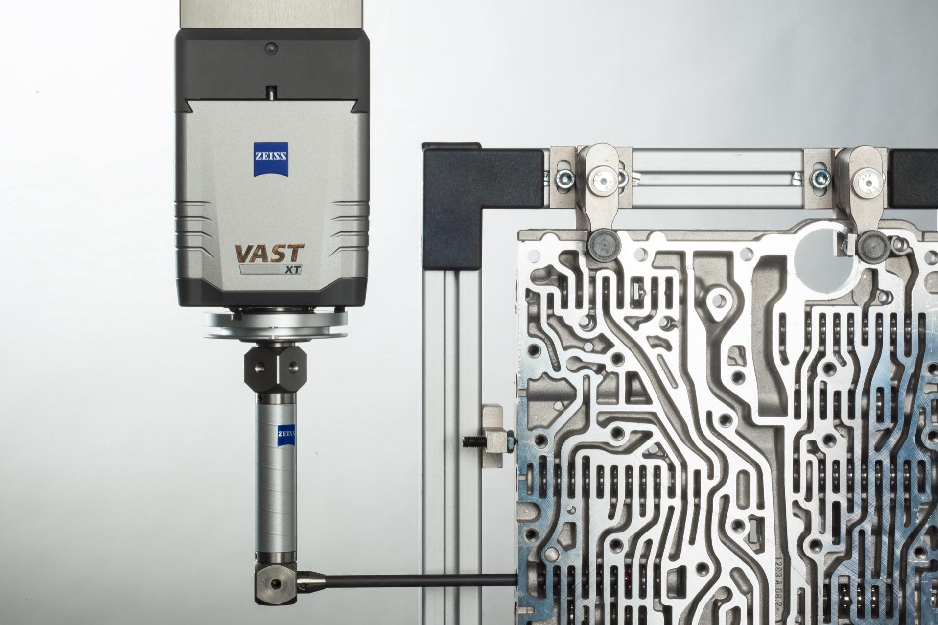 VAST XT gold ขณะทำการสแกนแบบแอคทีฟ